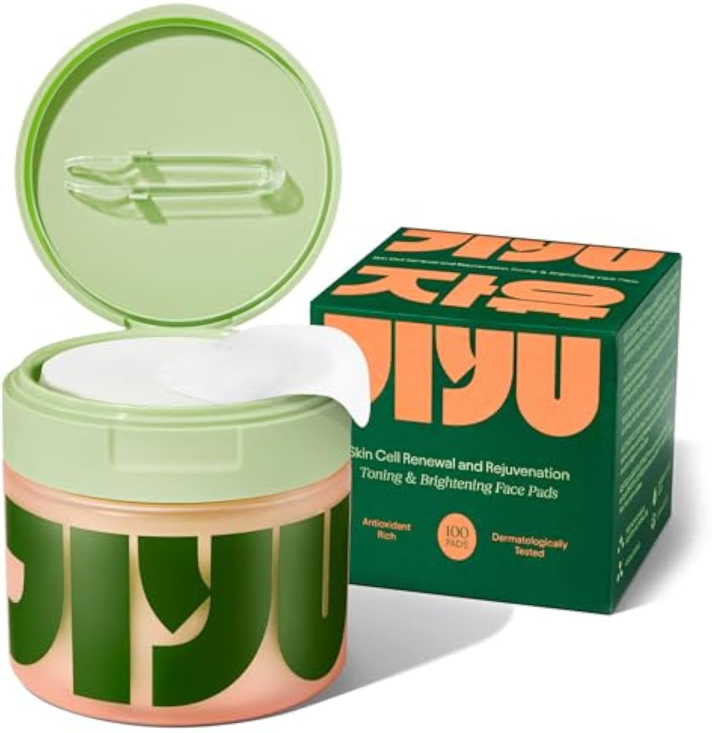 Jiyu Korean Toner Pads - 100 ct.