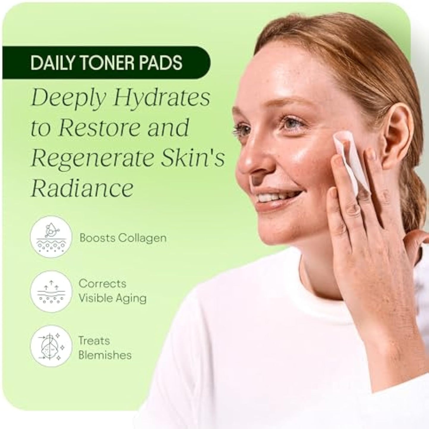 Jiyu Korean Toner Pads - 100 ct.