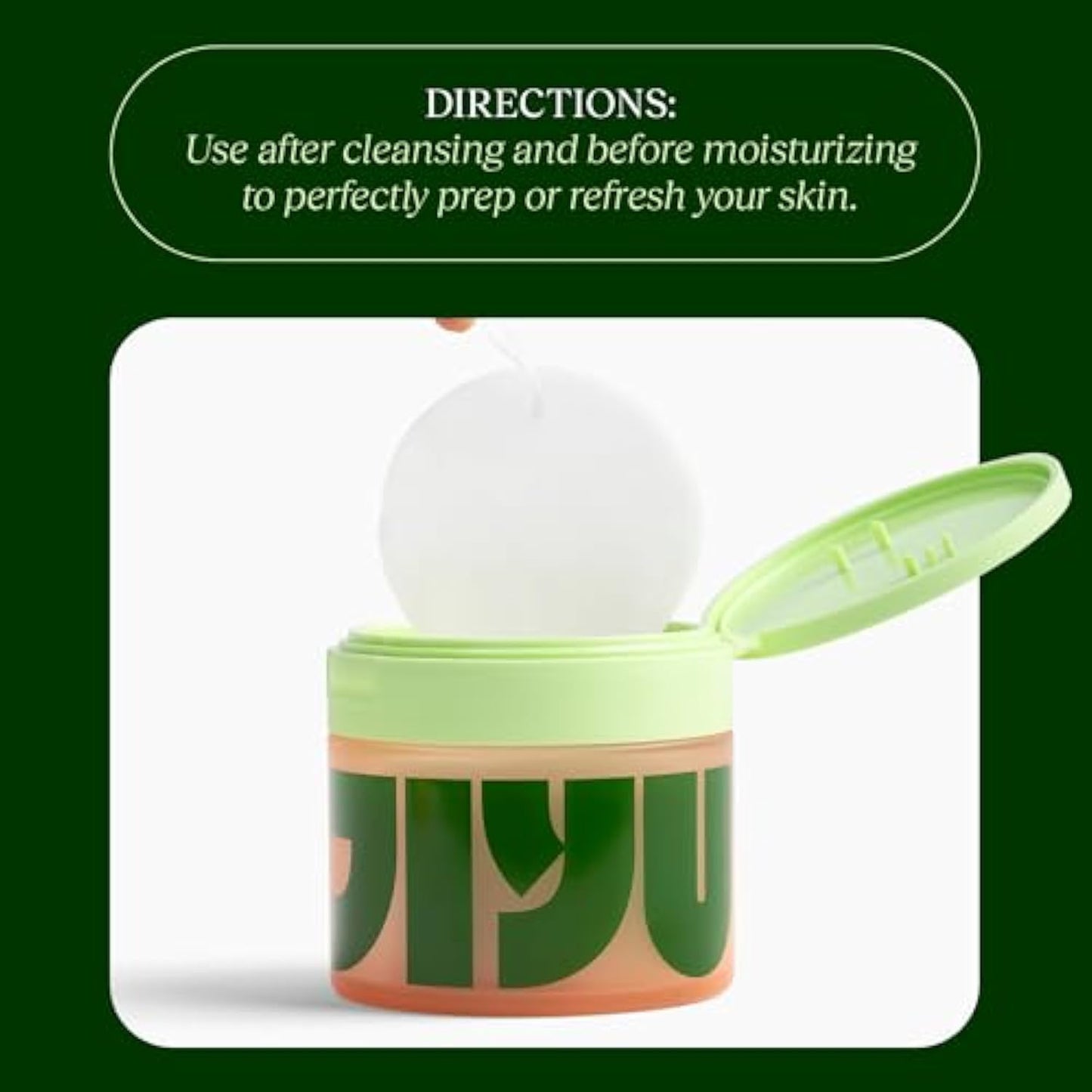 Jiyu Korean Toner Pads - 100 ct.